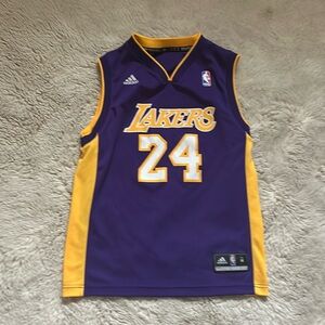 Vintage Legendary Kobe Bryant Youth Lakers Adidas Jersey Size medium
